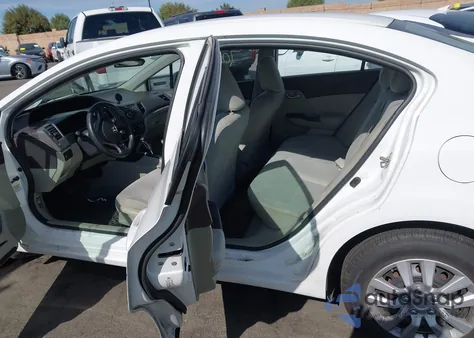 2012 Honda Civic Lx из США, поврежденный, VIN 19XFB2F53CE013601